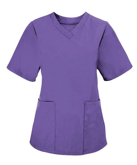 Size L Alexandra Purple Women’s Lightweight Scrub Tunic (NF26)