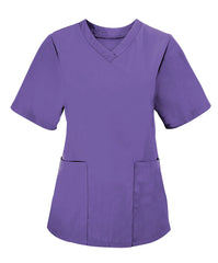 Size L Alexandra Purple Women’s Lightweight Scrub Tunic (NF26)