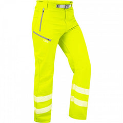 Leo Workwear LANDCROSS ISO 20471 Class 1 Stretch Work Trouser Yellow