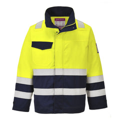 Portwest Modaflame Work Hi-Vis Multi-Norm Contrast FR Jacket MV25