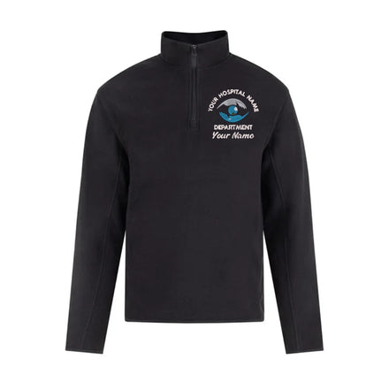 Ophthalmology Quarter Zip Micro Fleece Jacket