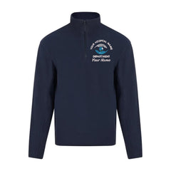 Ophthalmology Quarter Zip Micro Fleece Jacket