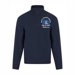 A&E Bold Quarter Zip Micro Fleece Jacket