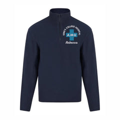 A.M.U Quarter Zip Micro Fleece Jacket