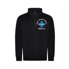 A.M.U Quarter Zip Sweatshirt