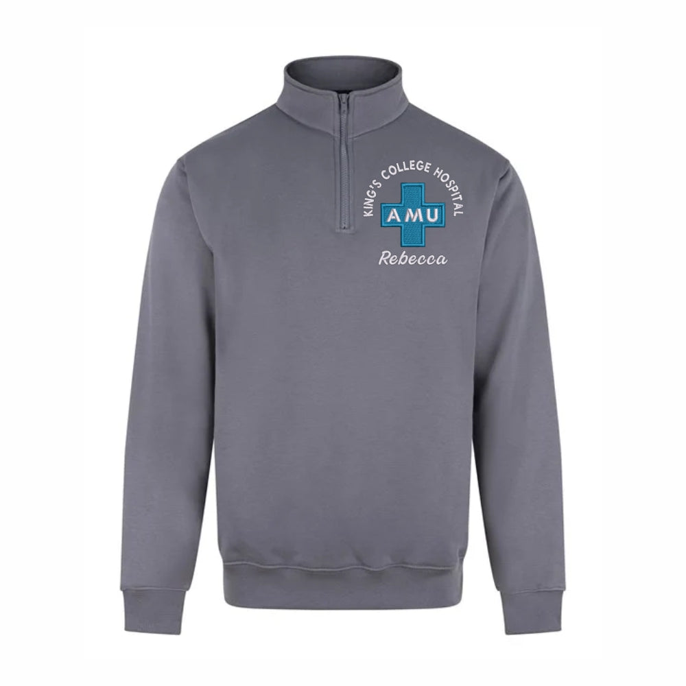 A.M.U Quarter Zip Sweatshirt