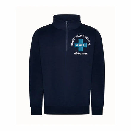 A.M.U Quarter Zip Sweatshirt