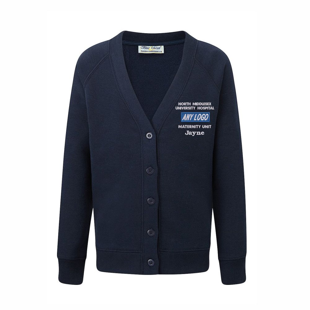 UK Healthcare Badge Cardigan