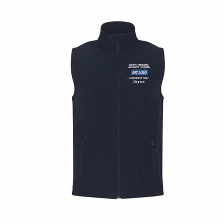 UK Healthcare Badge Softshell Gilet