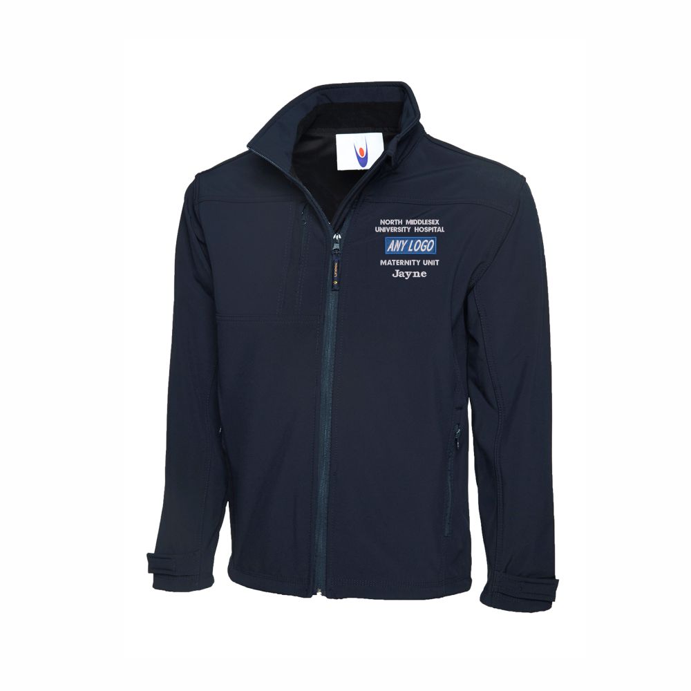 UK Healthcare Badge Soft Shell Jacket