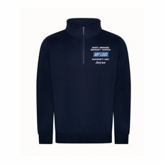 UK Healthcare Badge Quarter Zip Sweatshirt