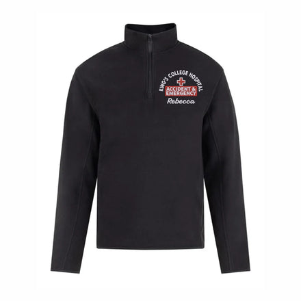 A&E Quarter Zip Micro Fleece Jacket