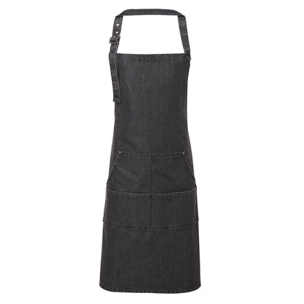 Premier Jeans stitch bib apron PR126