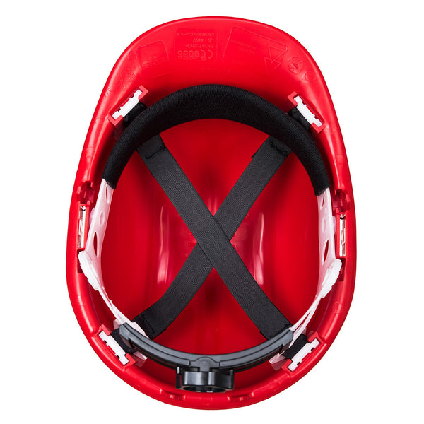 Portwest PS57 - Expertbase Wheel Safety Helmet | Custom Uniforms