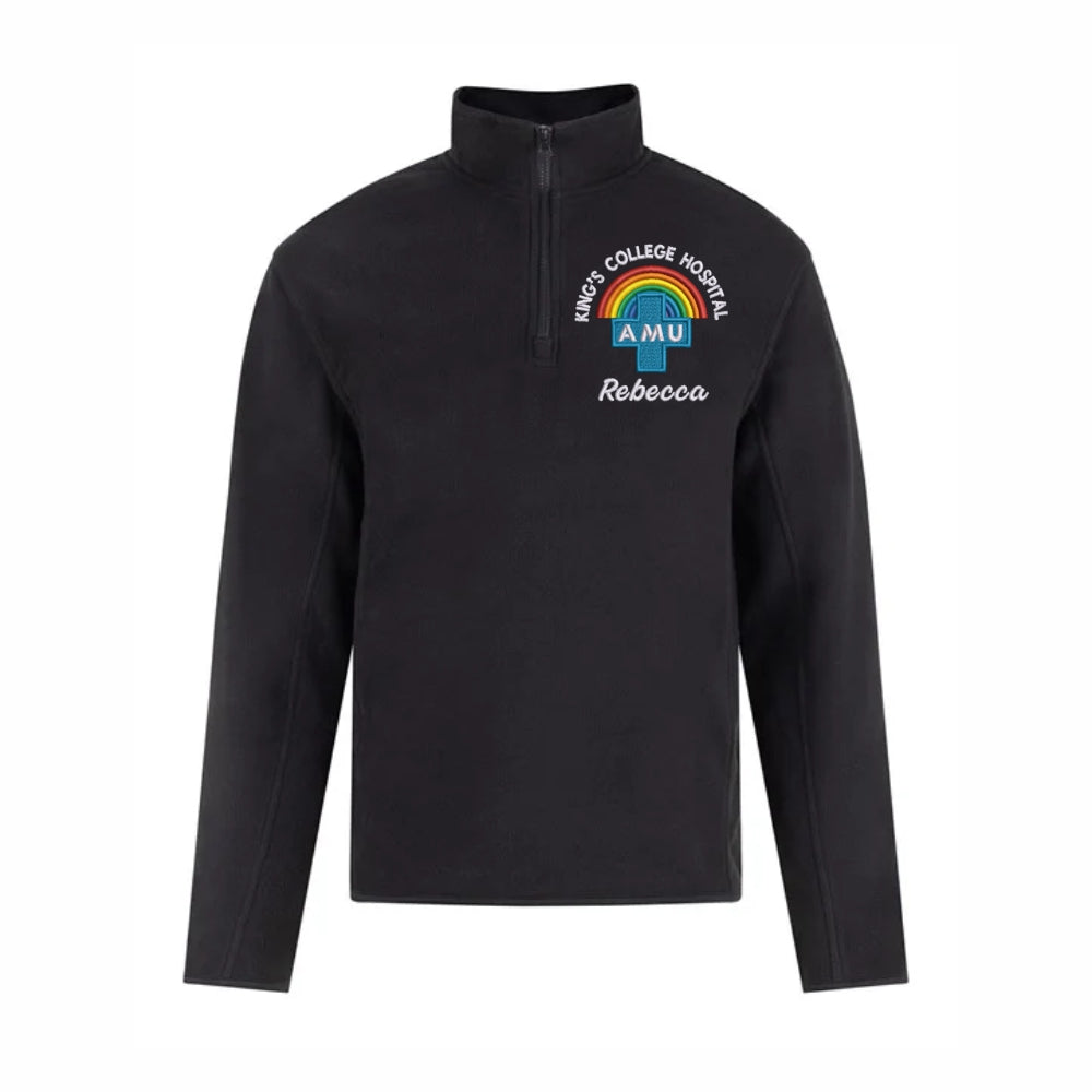 Rainbow A.M.U Quarter Zip Micro Fleece Jacket