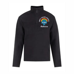 Rainbow A.M.U Quarter Zip Micro Fleece Jacket