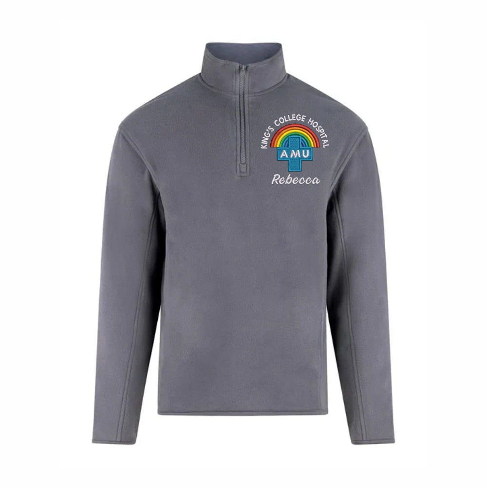 Rainbow A.M.U Quarter Zip Micro Fleece Jacket