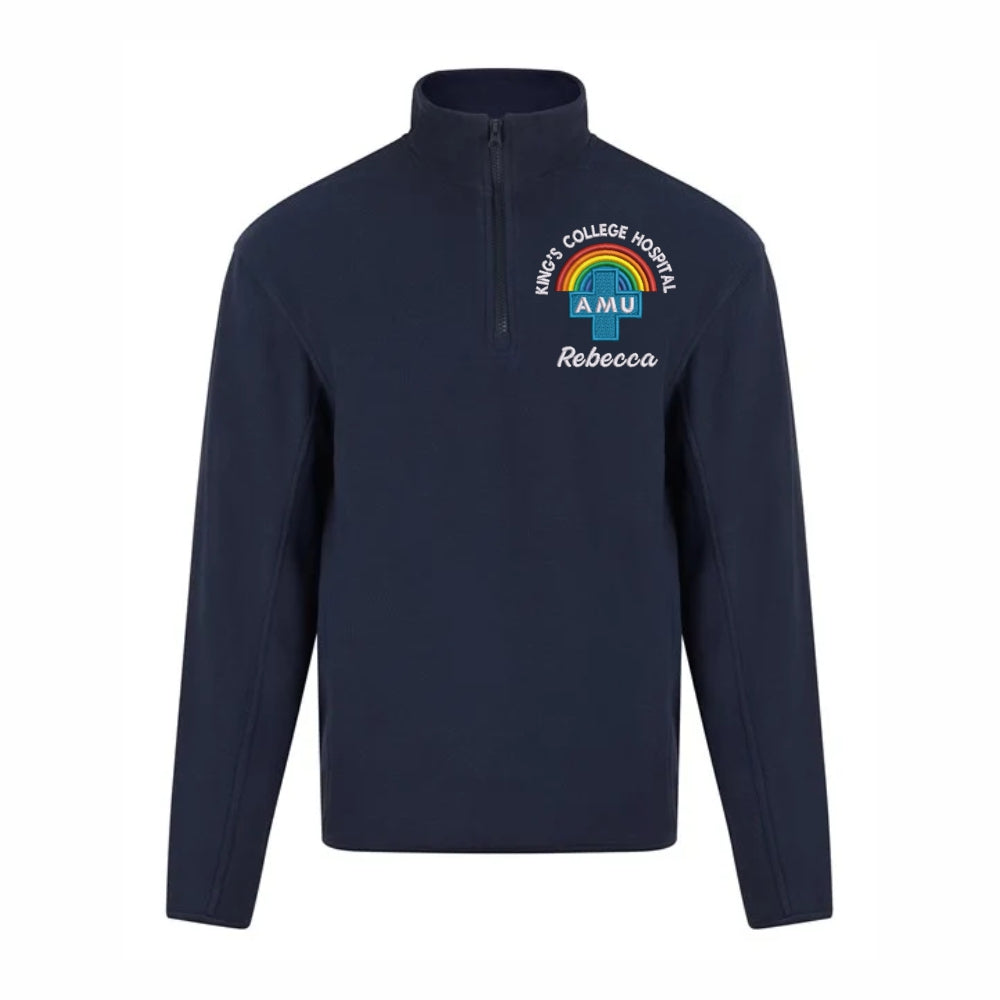 Rainbow A.M.U Quarter Zip Micro Fleece Jacket