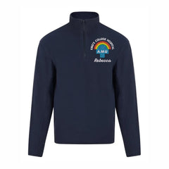 Rainbow A.M.U Quarter Zip Micro Fleece Jacket