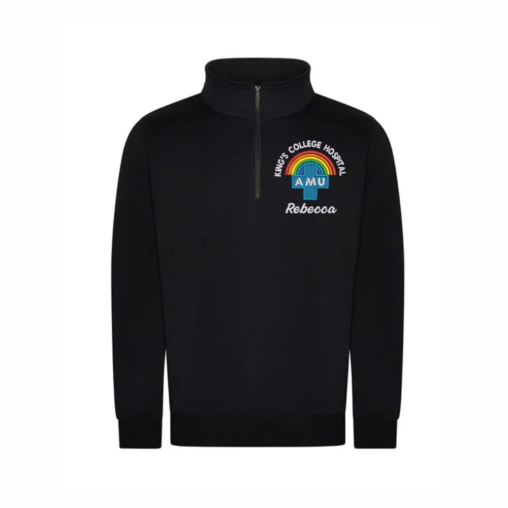 Rainbow A.M.U Quarter Zip Sweatshirt
