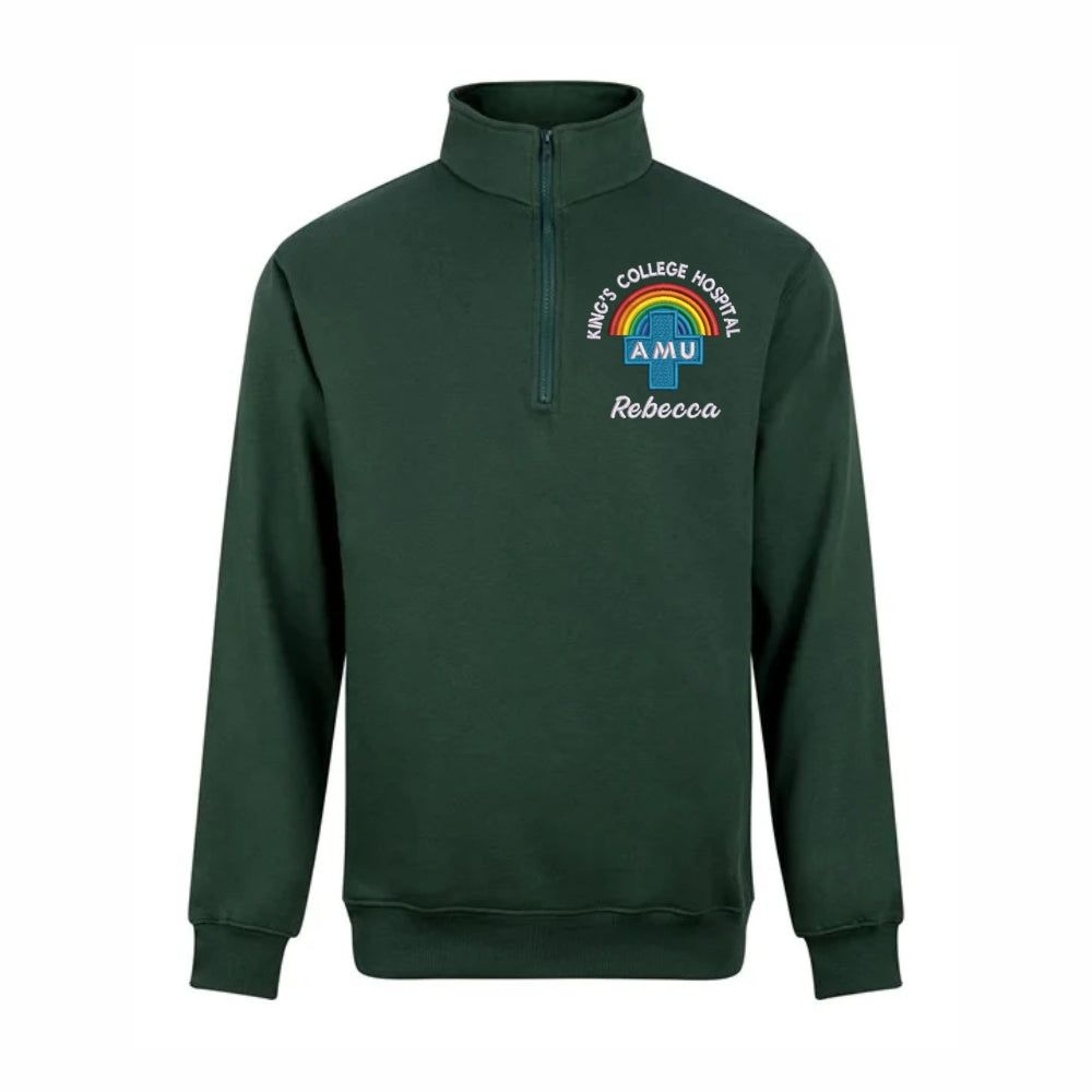 Rainbow A.M.U Quarter Zip Sweatshirt