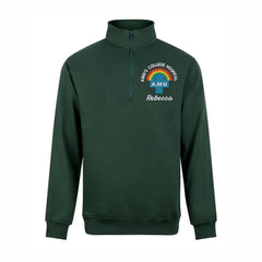Rainbow A.M.U Quarter Zip Sweatshirt
