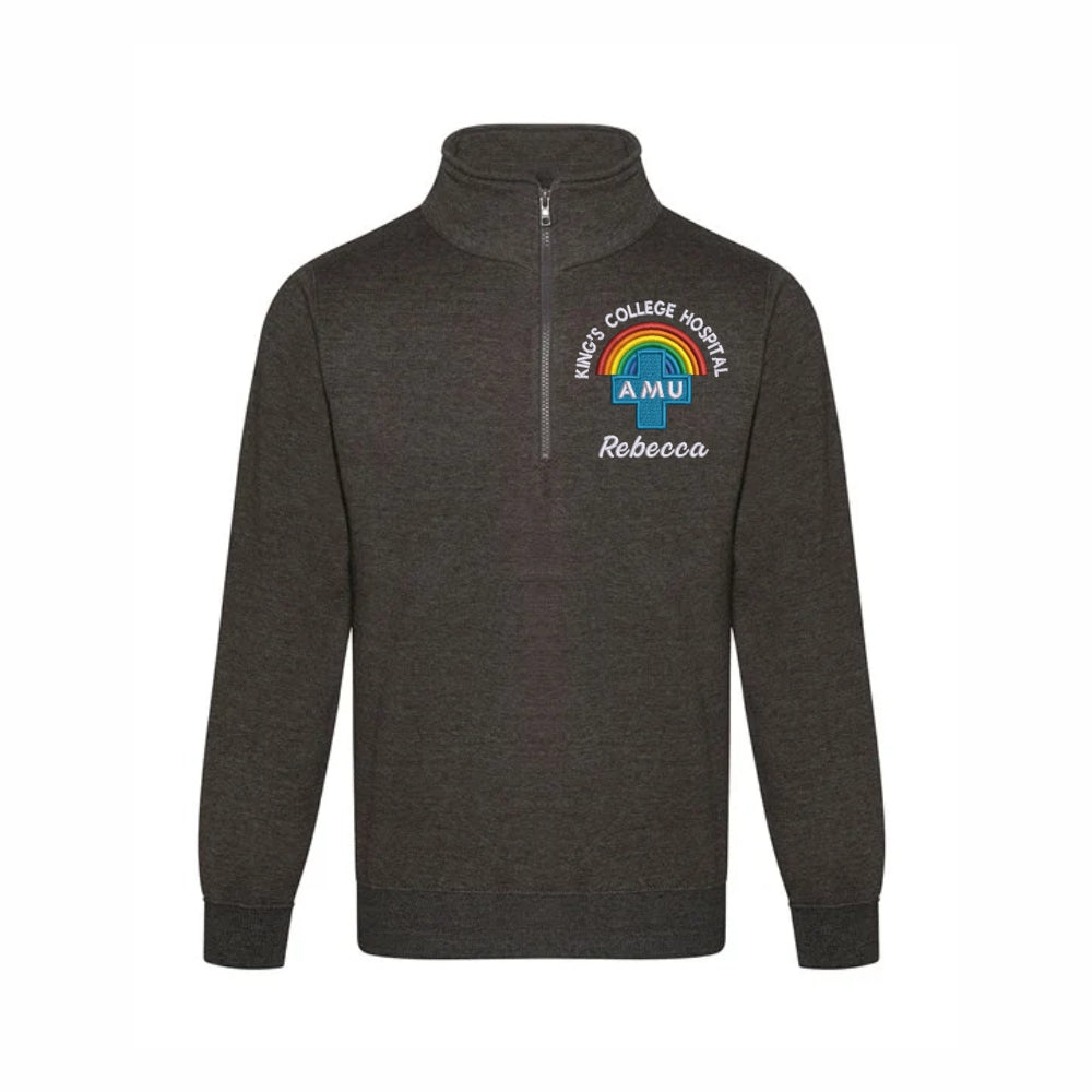 Rainbow A.M.U Quarter Zip Sweatshirt