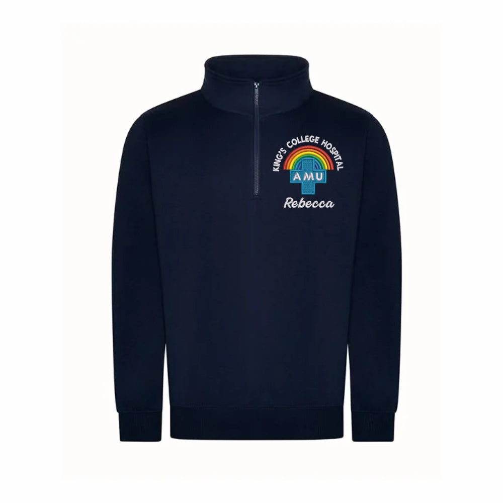 Rainbow A.M.U Quarter Zip Sweatshirt