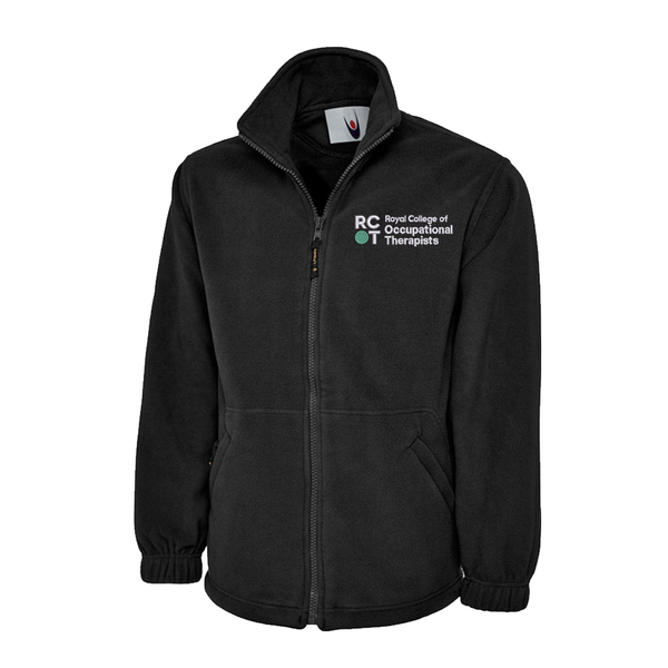 Rcot Royal College of Occupational Therapists (RCOT) Fleece Jacket | Custom ...