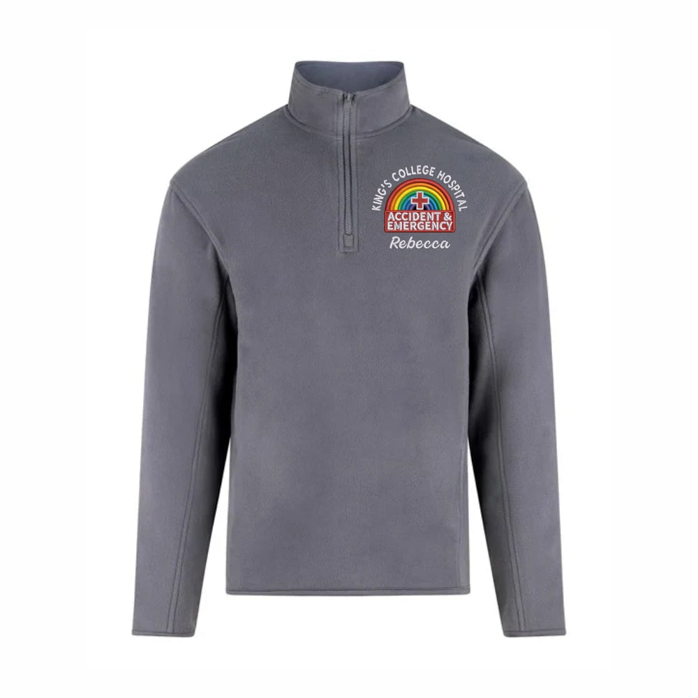 Rainbow A&E Quarter Zip Micro Fleece Jacket