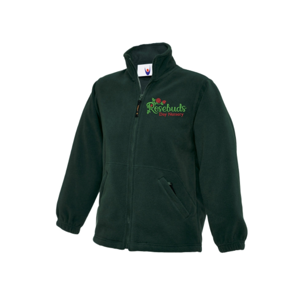 Rosebuds Day Nursery Full Zip Up Fleece