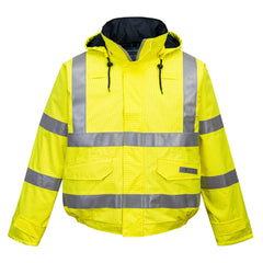Portwest Bizflame Rain Hi-Vis FR Winter Bomber Jacket S773