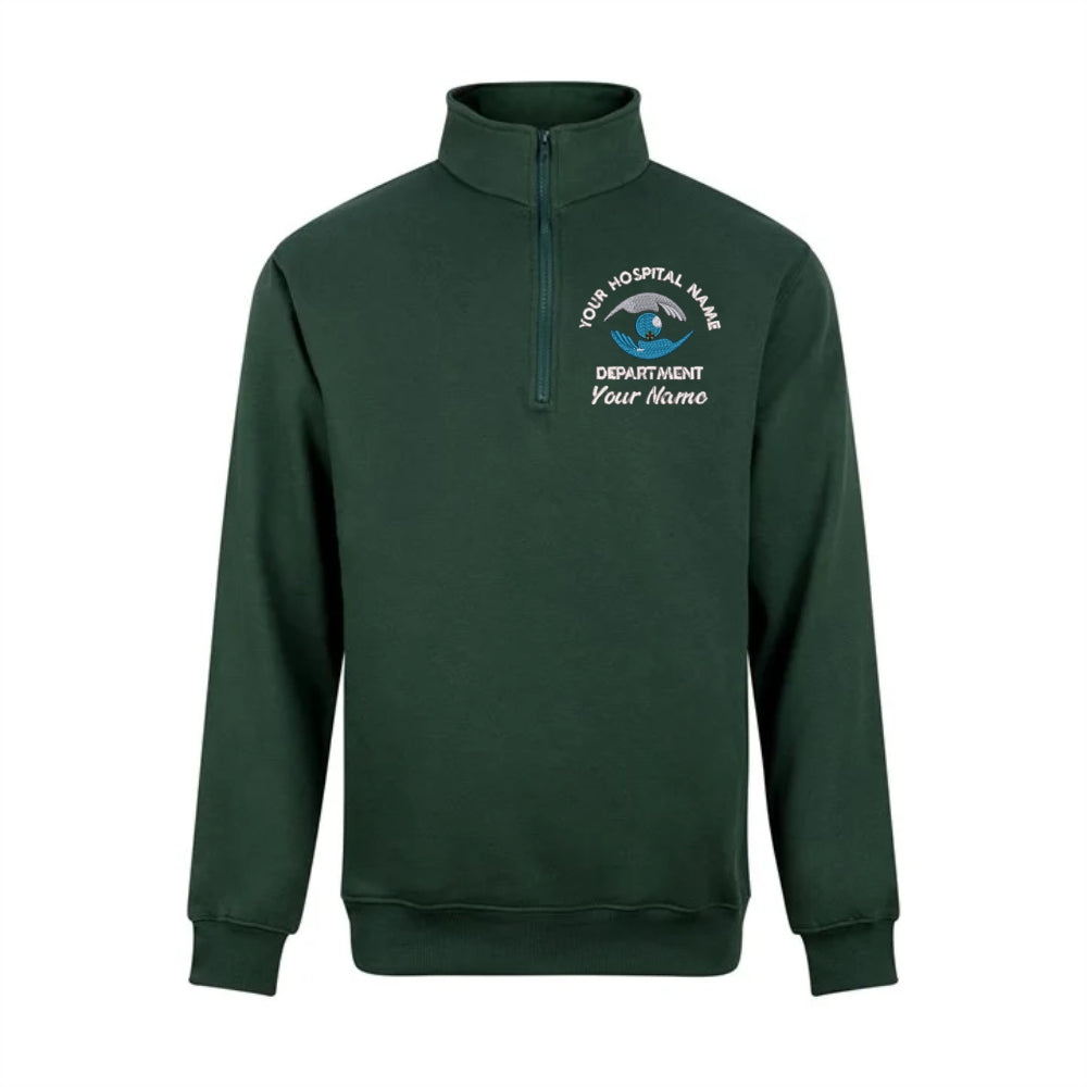Ophthalmology Quarter Zip Sweatshirt