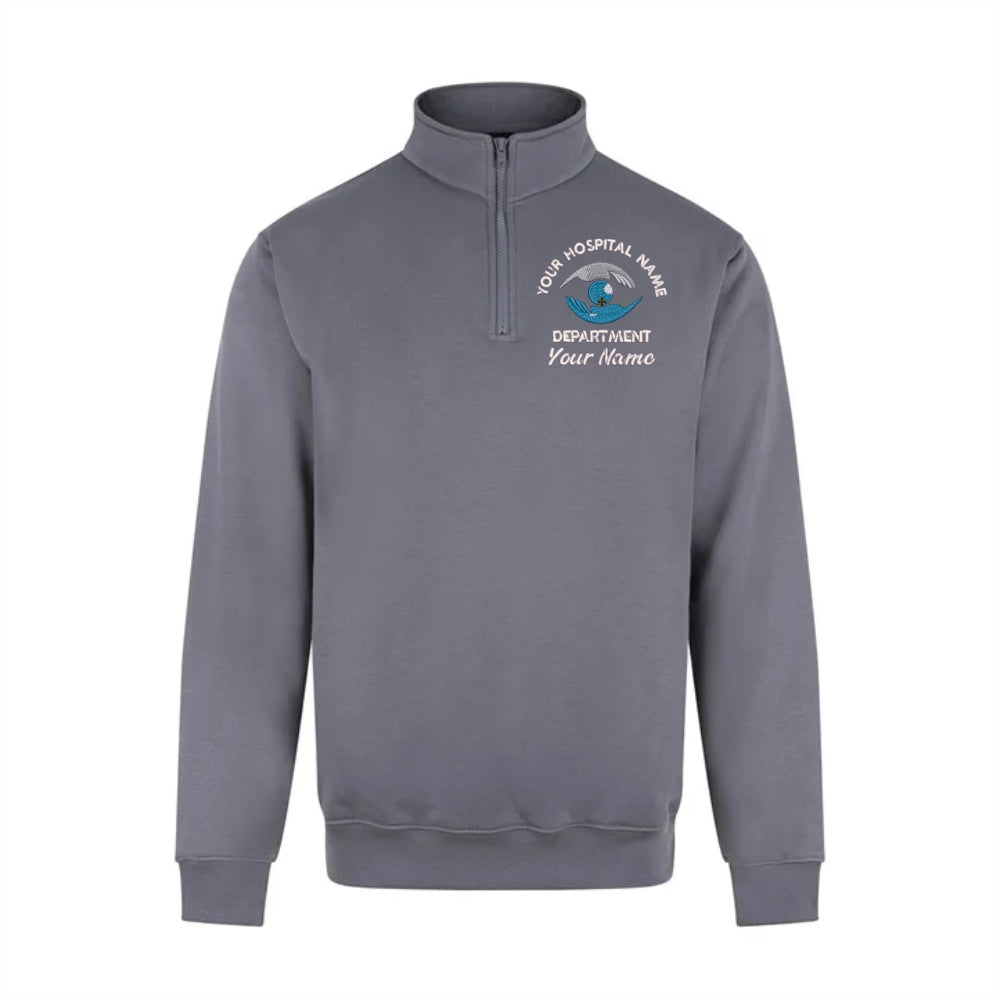 Ophthalmology Quarter Zip Sweatshirt