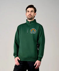 Rainbow Quarter Zip Sweatshirt