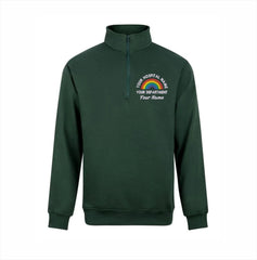 Rainbow Quarter Zip Sweatshirt