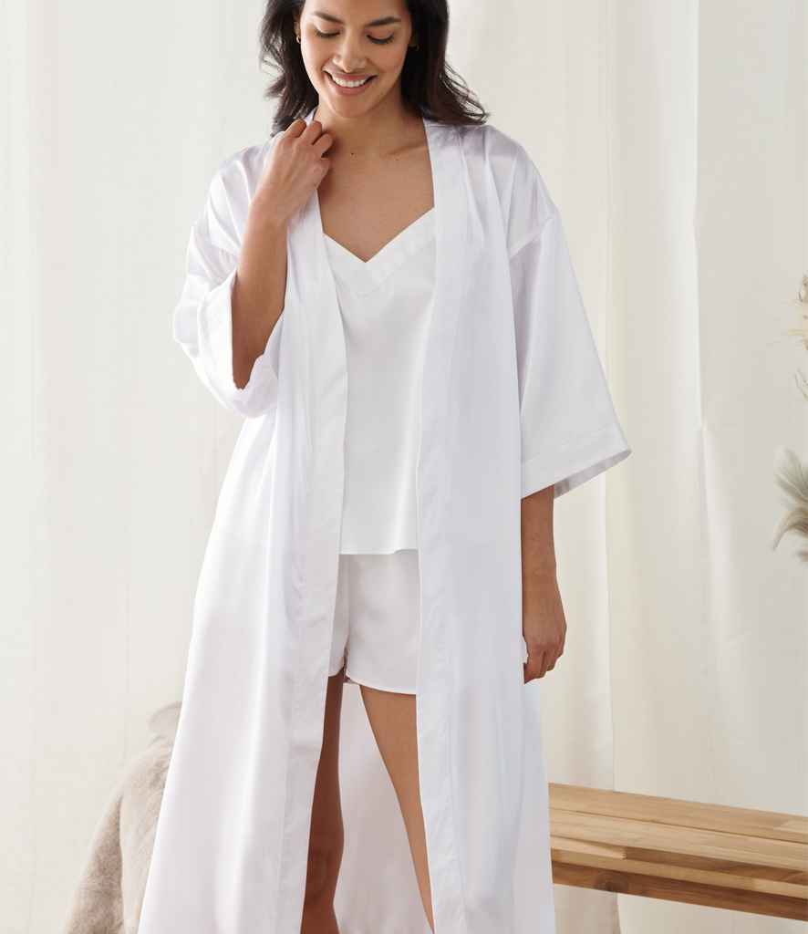 Towel City Ladies Satin Robe TC54