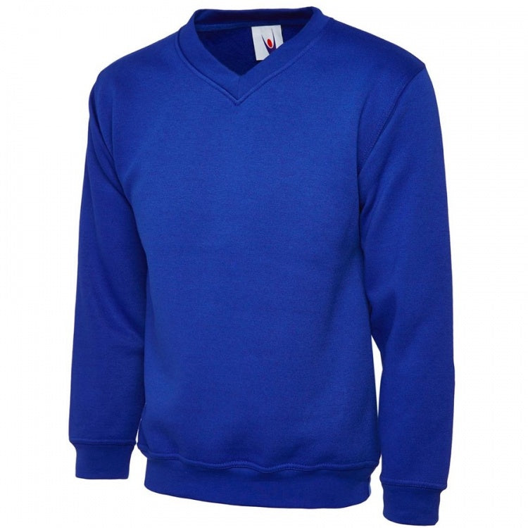Uneek Clothing Premium V-Neck Sweatshirt UC204