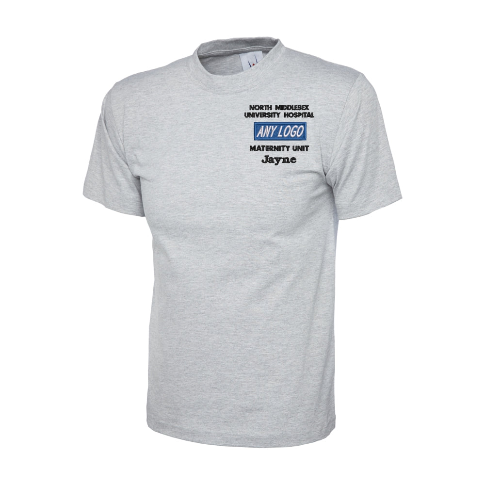UK Healthcare Badge Unisex Round Neck T-shirt
