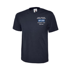 UK Healthcare Badge Unisex Round Neck T-shirt