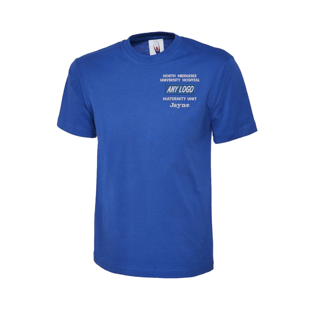 UK Healthcare Badge Unisex Round Neck T-shirt
