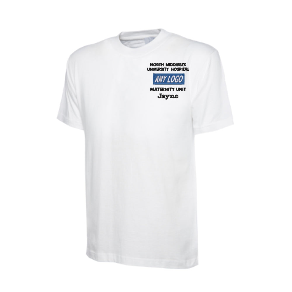 UK Healthcare Badge Unisex Round Neck T-shirt
