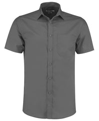 Poplin shirt short-sleeved (tailored fit) KK141