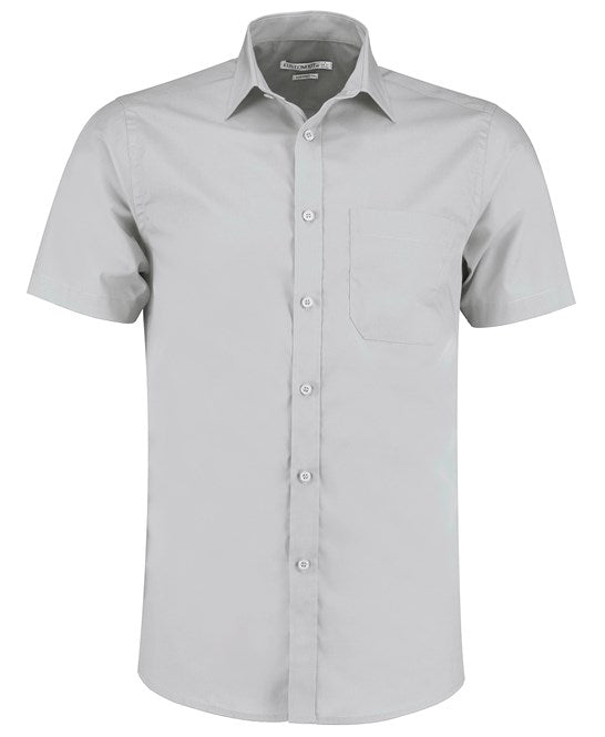 Poplin shirt short-sleeved (tailored fit) KK141