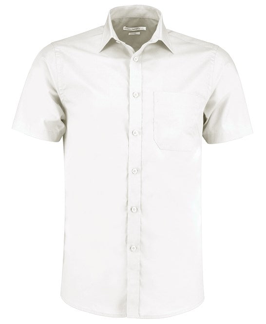 Poplin shirt short-sleeved (tailored fit) KK141