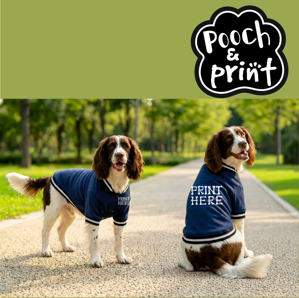 Custom Dog’s Varsity Jacket