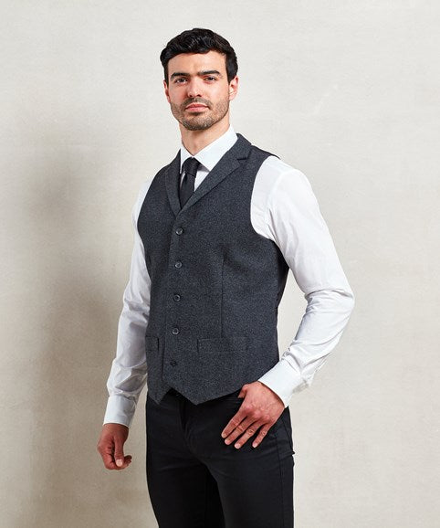 Men's Herringbone waistcoat PR625