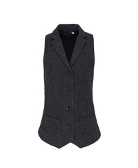 Women's herringbone waistcoat PR626