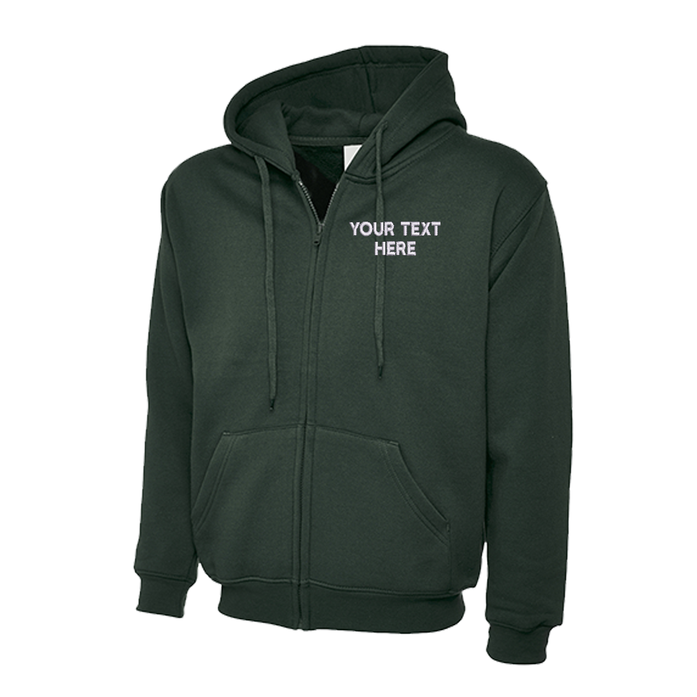 Hoodie with Embroidered Text | Staff Workwear | Custom Uniforms