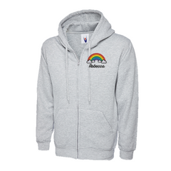 Rainbow With Clouds Hoodie Personalised Hoodies For NHS Staff rainbow-with-clouds-hoodie-personalised-hoodies-for-nhs-staff